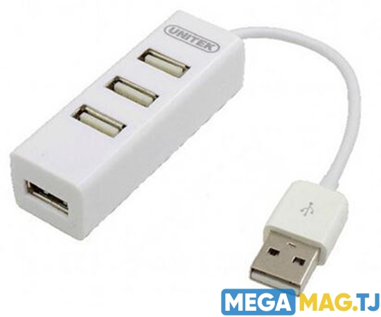Изображение USB HUB UNITEC 80 см WHITE