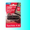 Изображение SanDisk CZ600 Cruzer Glide 64Gb 3.0 black
