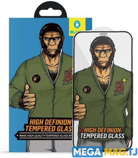 Изображение Защитное стекло Gorilla ( 2.5D Silk Full Cover  Glass HD) Iphone 12 Pro Max
