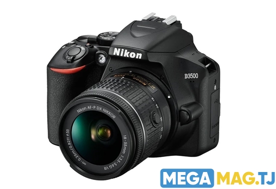 Изображение Фотоаппарат Nikon D3500 Kit черный AF-P 18-55mm f/3.5-5.6 VR
